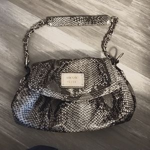 Nicole by Nicole Miller Faux Snake Skin Purse
